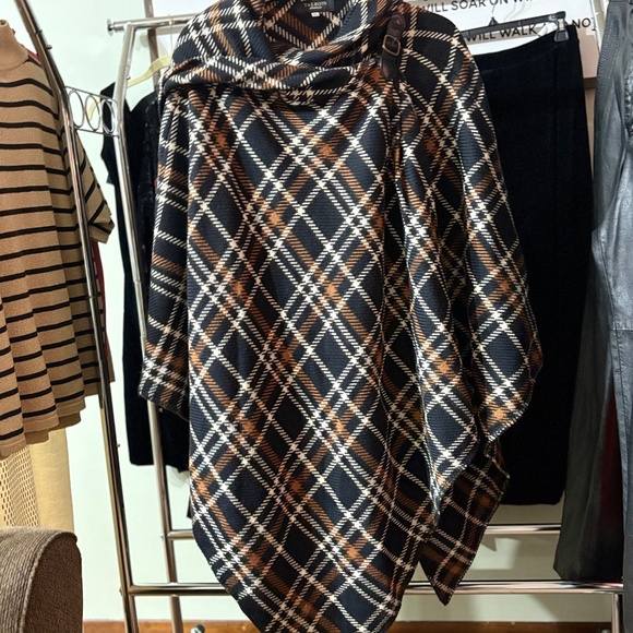 Talbots wool blend  cape - Picture 2 of 4